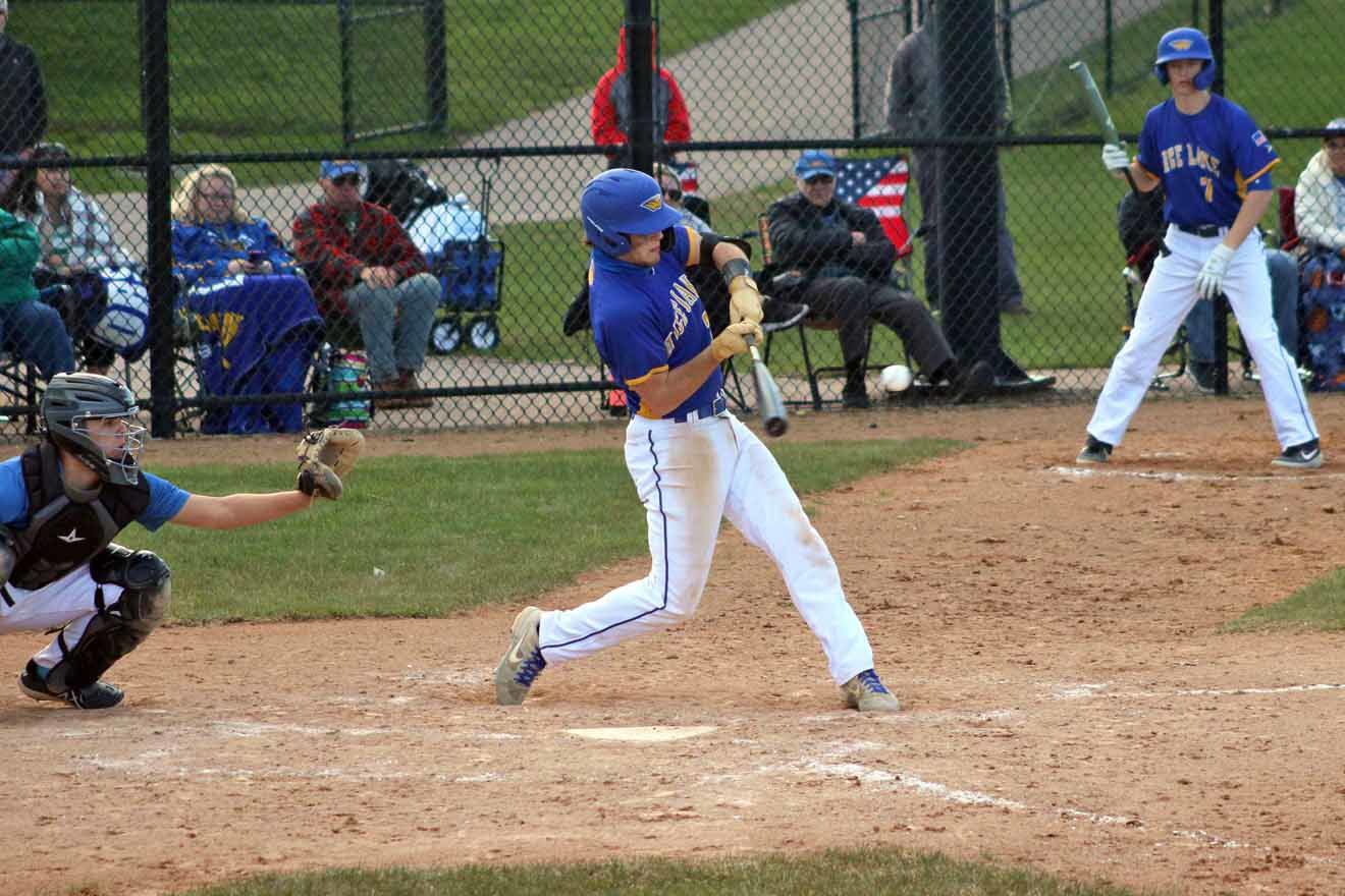 Rice Lake baseball vs. Eau Claire North 4-29-21